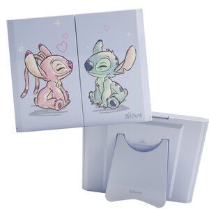 Stitch "Nose Kiss" Small Trifold Makeup Travel Mirror by Impressions Vanity